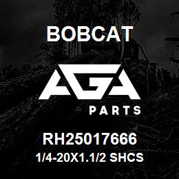 RH25017666 Bobcat 1/4-20X1.1/2 SHCS | AGA Parts