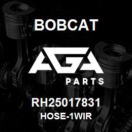 RH25017831 Bobcat HOSE-1WIR | AGA Parts