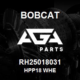 RH25018031 Bobcat HPP18 WHE | AGA Parts