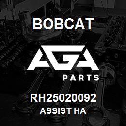 RH25020092 Bobcat ASSIST HA | AGA Parts