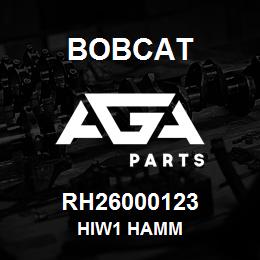 RH26000123 Bobcat HIW1 HAMM | AGA Parts