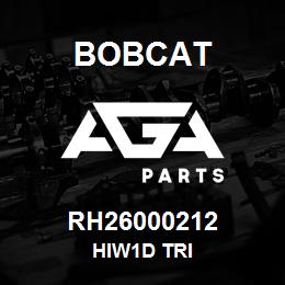 RH26000212 Bobcat HIW1D TRI | AGA Parts