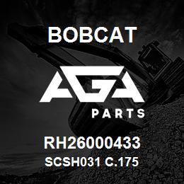 RH26000433 Bobcat SCSH031 C.175 | AGA Parts