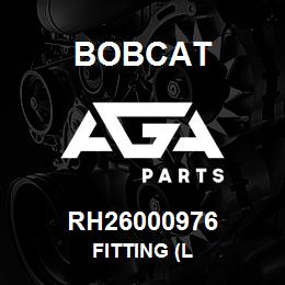 RH26000976 Bobcat FITTING (L | AGA Parts