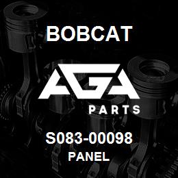 S083-00098 Bobcat PANEL | AGA Parts