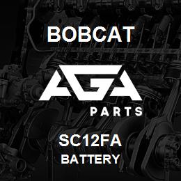 SC12FA Bobcat BATTERY | AGA Parts