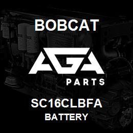 SC16CLBFA Bobcat BATTERY | AGA Parts