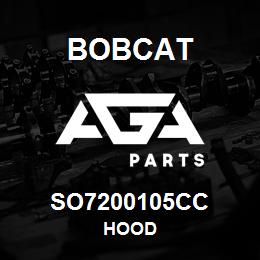 SO7200105CC Bobcat HOOD | AGA Parts