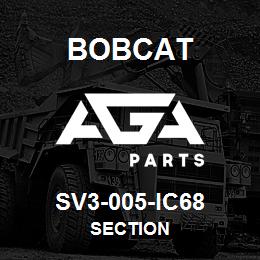 SV3-005-IC68 Bobcat SECTION | AGA Parts