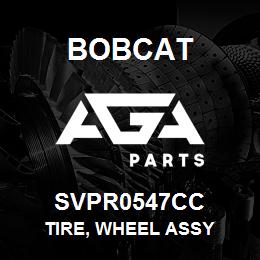 SVPR0547CC Bobcat TIRE, WHEEL ASSY | AGA Parts