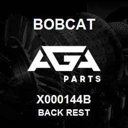 X000144B Bobcat BACK REST | AGA Parts