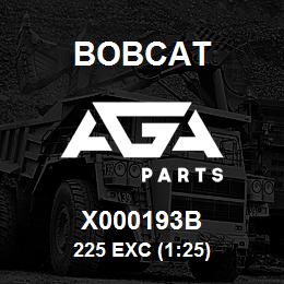 X000193B Bobcat 225 EXC (1:25) | AGA Parts