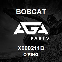 X000211B Bobcat O'RING | AGA Parts