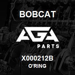 X000212B Bobcat O'RING | AGA Parts