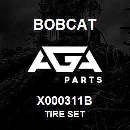 X000311B Bobcat TIRE SET | AGA Parts