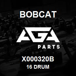 X000320B Bobcat 16 DRUM | AGA Parts