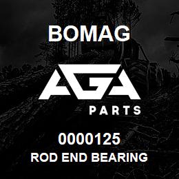 0000125 Bomag Rod end bearing | AGA Parts