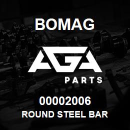 00002006 Bomag Round steel bar | AGA Parts