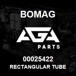 00025422 Bomag Rectangular tube | AGA Parts