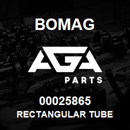 00025865 Bomag Rectangular tube | AGA Parts