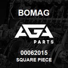00062015 Bomag Square piece | AGA Parts