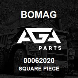 00062020 Bomag Square piece | AGA Parts