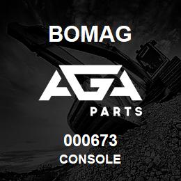000673 Bomag Console | AGA Parts