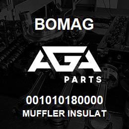 001010180000 Bomag MUFFLER INSULAT | AGA Parts