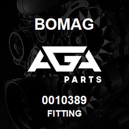 0010389 Bomag Fitting | AGA Parts