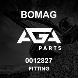 0012827 Bomag Fitting | AGA Parts