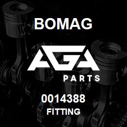 0014388 Bomag Fitting | AGA Parts