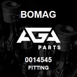 0014545 Bomag Fitting | AGA Parts