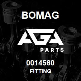 0014560 Bomag Fitting | AGA Parts