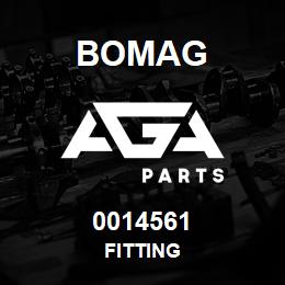 0014561 Bomag Fitting | AGA Parts