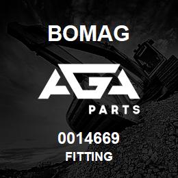 0014669 Bomag Fitting | AGA Parts
