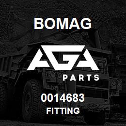 0014683 Bomag Fitting | AGA Parts