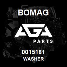 0015181 Bomag Washer | AGA Parts
