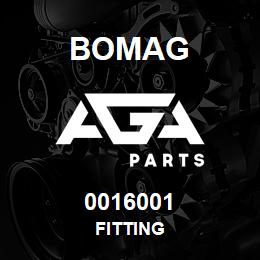 0016001 Bomag Fitting | AGA Parts