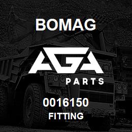 0016150 Bomag Fitting | AGA Parts