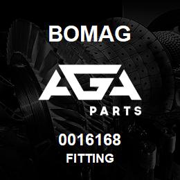0016168 Bomag Fitting | AGA Parts