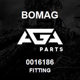 0016186 Bomag Fitting | AGA Parts