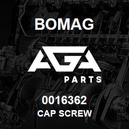 0016362 Bomag Cap screw | AGA Parts