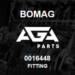 0016448 Bomag Fitting | AGA Parts