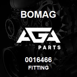 0016466 Bomag Fitting | AGA Parts