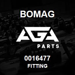 0016477 Bomag Fitting | AGA Parts