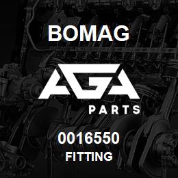0016550 Bomag Fitting | AGA Parts