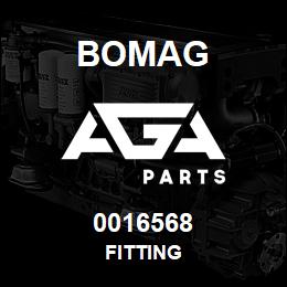 0016568 Bomag Fitting | AGA Parts