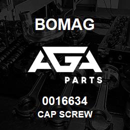 0016634 Bomag Cap screw | AGA Parts