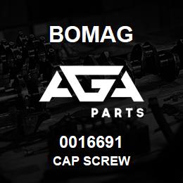 0016691 Bomag Cap screw | AGA Parts