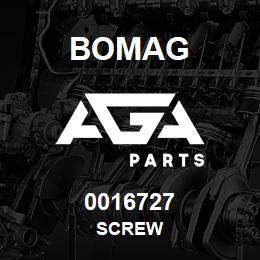 0016727 Bomag Screw | AGA Parts